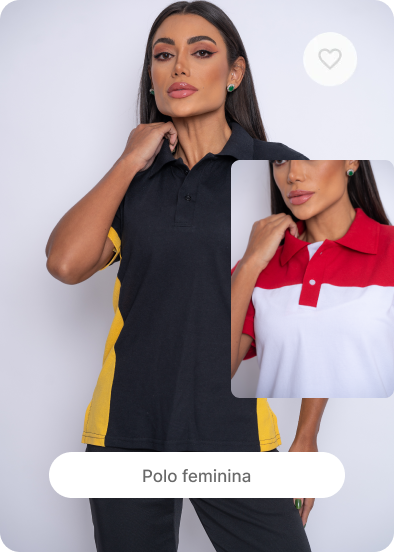Camiseta e polo feminina